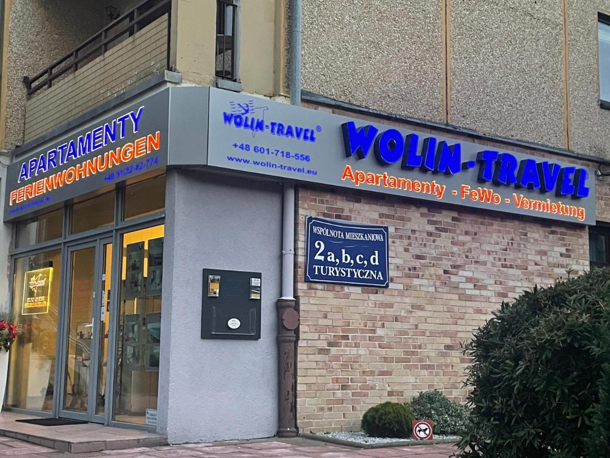 Wolin-Travel Apartament Dom Przy Parku เมียนซิดดรอแย ภายนอก รูปภาพ